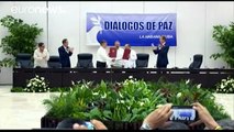 Hopes for peace as Colombia signs historic ceasefire deal