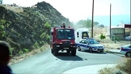 Greece, Britain and Israel help fight massive forest fire in Cyprus