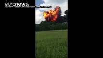 Moment of fatal Blue Angels jet crash caught on camera