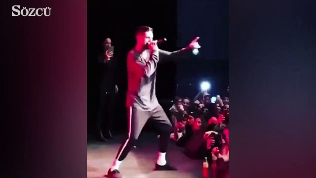 İdo Tatlıses'in ilginç dansı