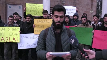 Üniversiteli gençler 'Bu son 28 Şubat olsun' - DÜZCE