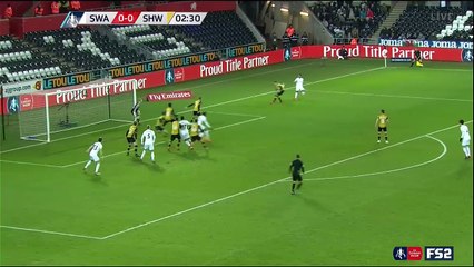 Swansea City  VS Sheffield United  2-0 ⚽ All Goals & Highlights ⚽ 28/02/2018