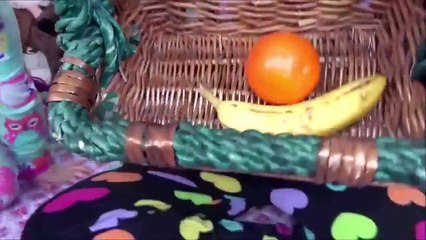 Bad Baby Toy Freaks Crying Alien Crushes Picnic Food with Lawn Mower Freak Family Annabelle Victori (2)