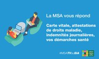 La MSA vous repond Mardi