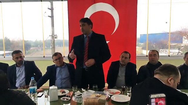 Akhisar Esnaf Kefalet Kopperatifi Başkan Adayı Zafer Kara muhtarlarla buluştu