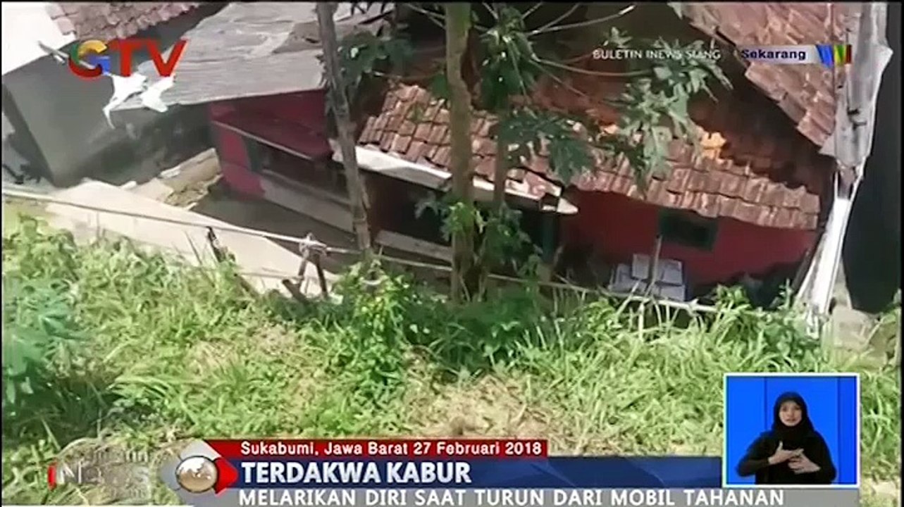 Terdakwa Kasus Narkoba di Sukabumi Kabur