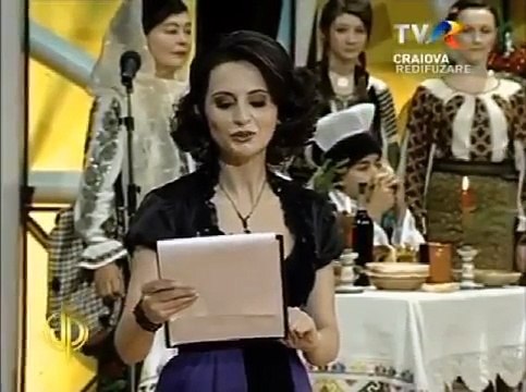 Cristina Vrancianu - Sculati, sculati, gospodari - colind (Vocea populara - TVR 3 - 2010)