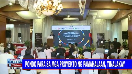 Pondo para sa mga proyekto ng pamahalaan, tinalakay