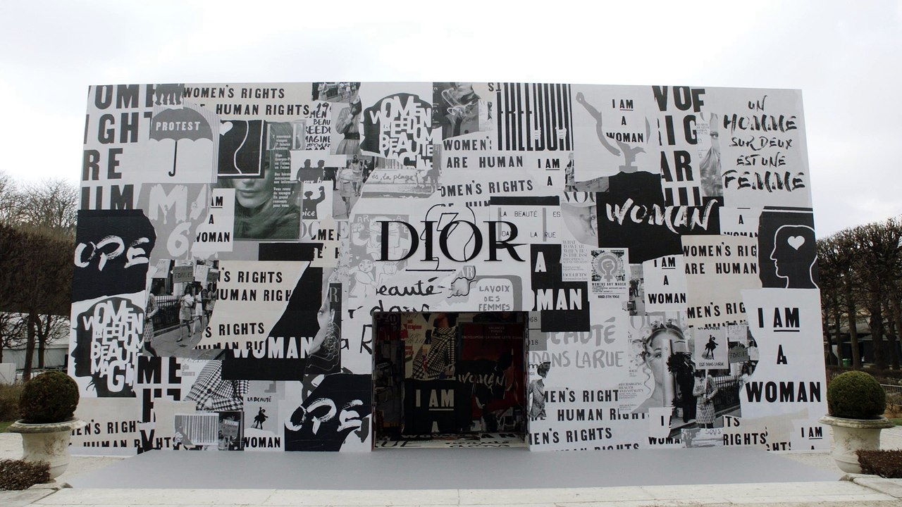 Exclu : le décor du défilé Dior automne-hiver 2018-2019 en 30 secondes