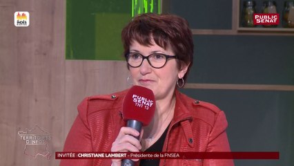 Christiane Lambert raconte la venue de Hulot au salon de l’agriculture