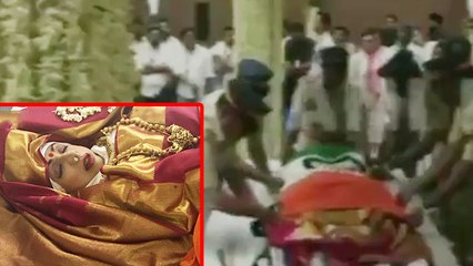 Sridevi last journey : Watch the guard of honor given to the actress | Oneindia News