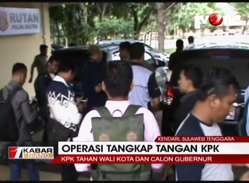 Terkena OTT, Walikota dan Calon Gubernur Ditangkap KPK