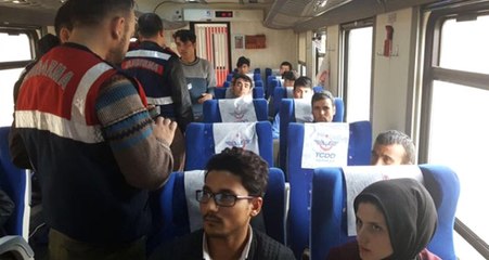 Fenomenlerin Akın Ettiği Doğu Ekspresi'nde Yakalanan Bir Vagon Göçmen Sınır Dışı Edildi