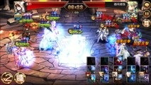 七騎士 seven knights》02.28 PVP 克里斯黑暗私語漂亮擊殺對方2位重要角色，終於合成特殊角色了