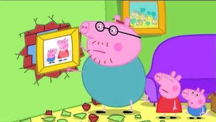 Pepa prase na srpskom - Tata kaci sliku