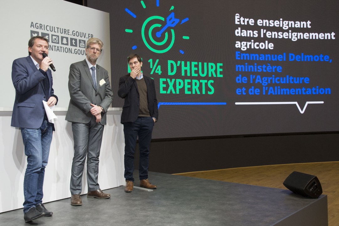 Le 1/4 d'heure des experts  - Être enseignant dans l’enseignement agricole - Emmanuel Delmote