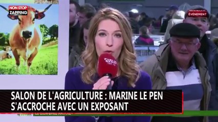 Salon de l'agriculture : Marine Le Pen s'accroche avec un exposant (vidéo)