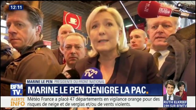 Pas de bœuf aux hormones dans nos assiettes? Marine Le Pen juge intenable la promesse d'Emmanuel Macron