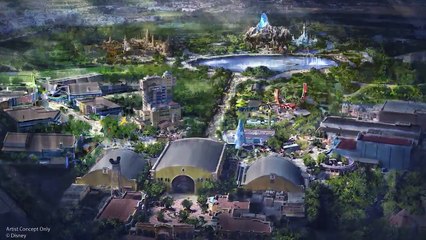 New - MARVEL, STAR WARS at Disneyland Paris - art project video