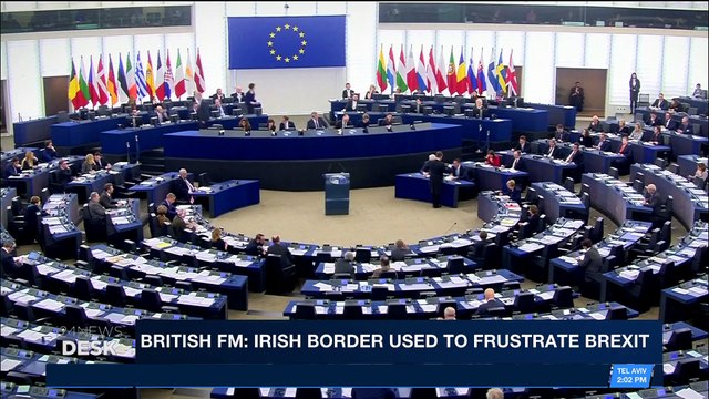 i24NEWS DESK | British FM: Irish border used to frustrate Brexit | Wednesday, February 28th 2018
