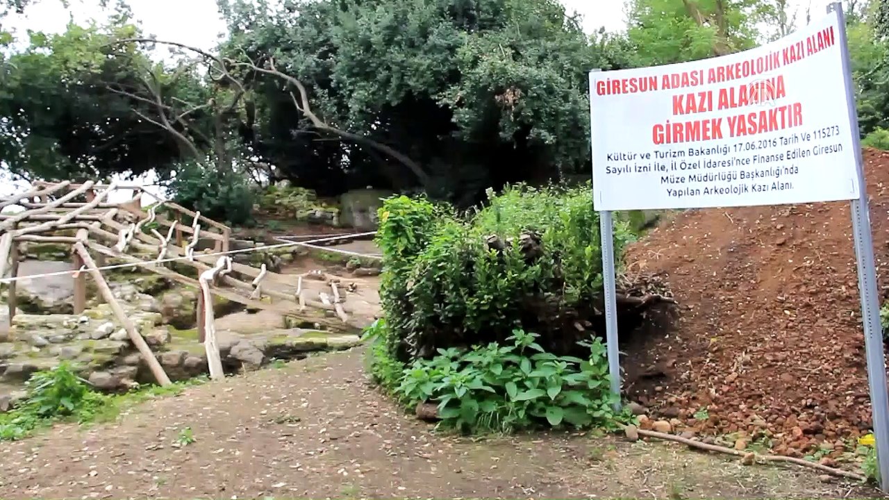 Yeni kazılar Giresun Adası'nın mitolojik tarihine ışık tutacak - GİRESUN