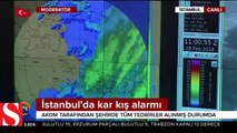 İstanbul için AKOM�da yoğun kar hazırlıkları tamamlandı