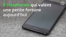 5 téléphones qui valent une petite fortune aujourd'hui