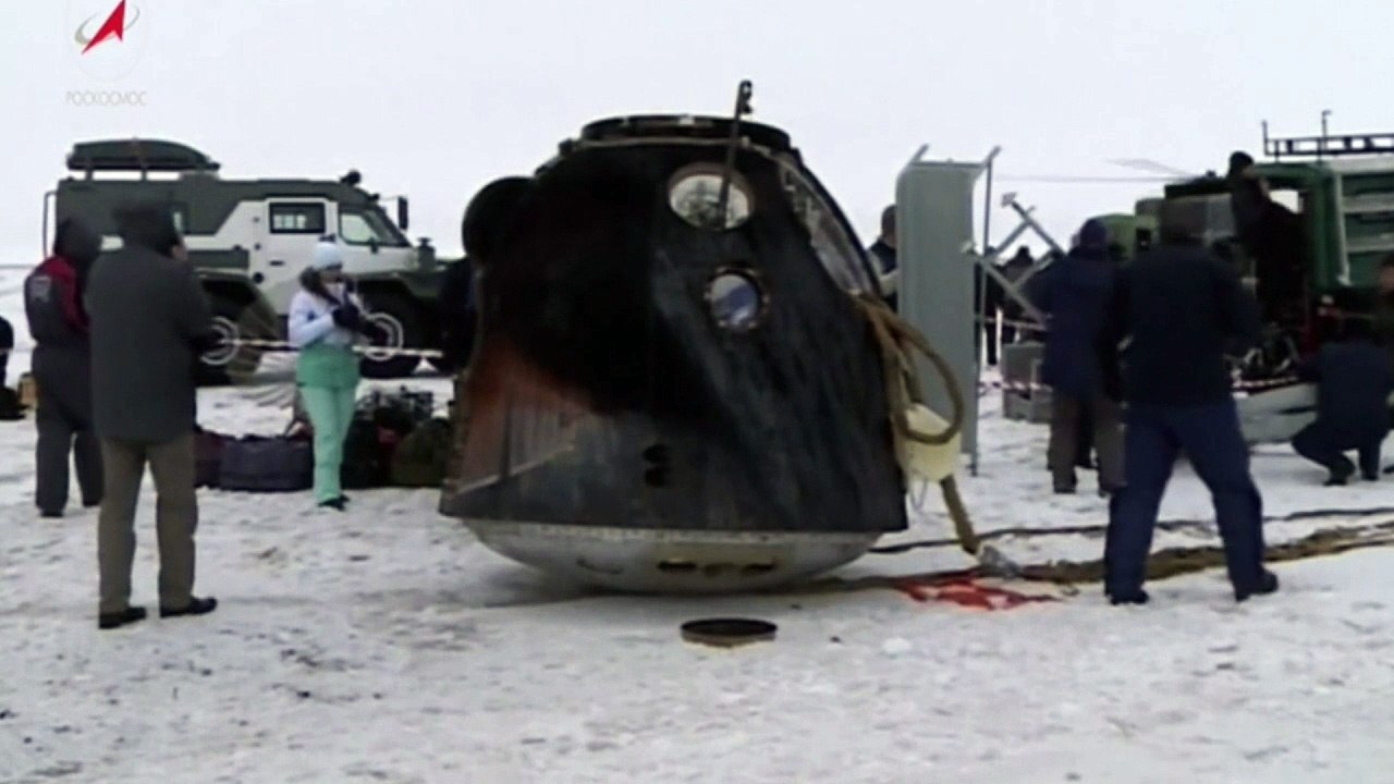 Cosmonaut, two US astronauts return to Earth from ISS