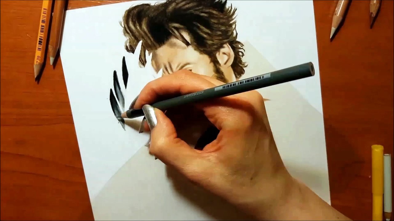 Drawing Wolverine