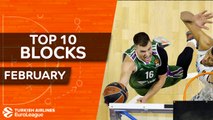 Turkish Airlines EuroLeague, Top 10 Blocks, February