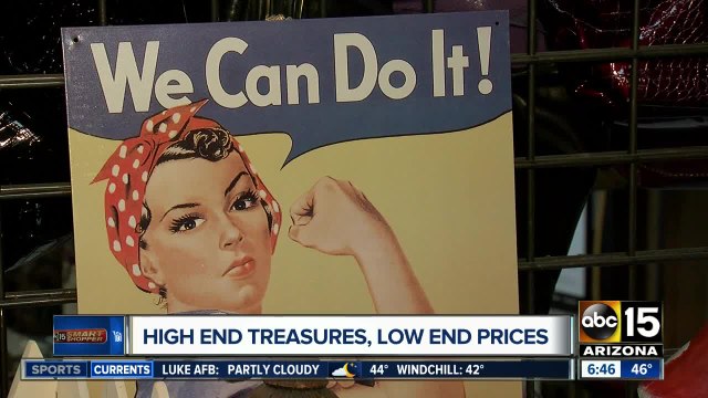 Get high-end treasures for low-end prices and help teachers, too!