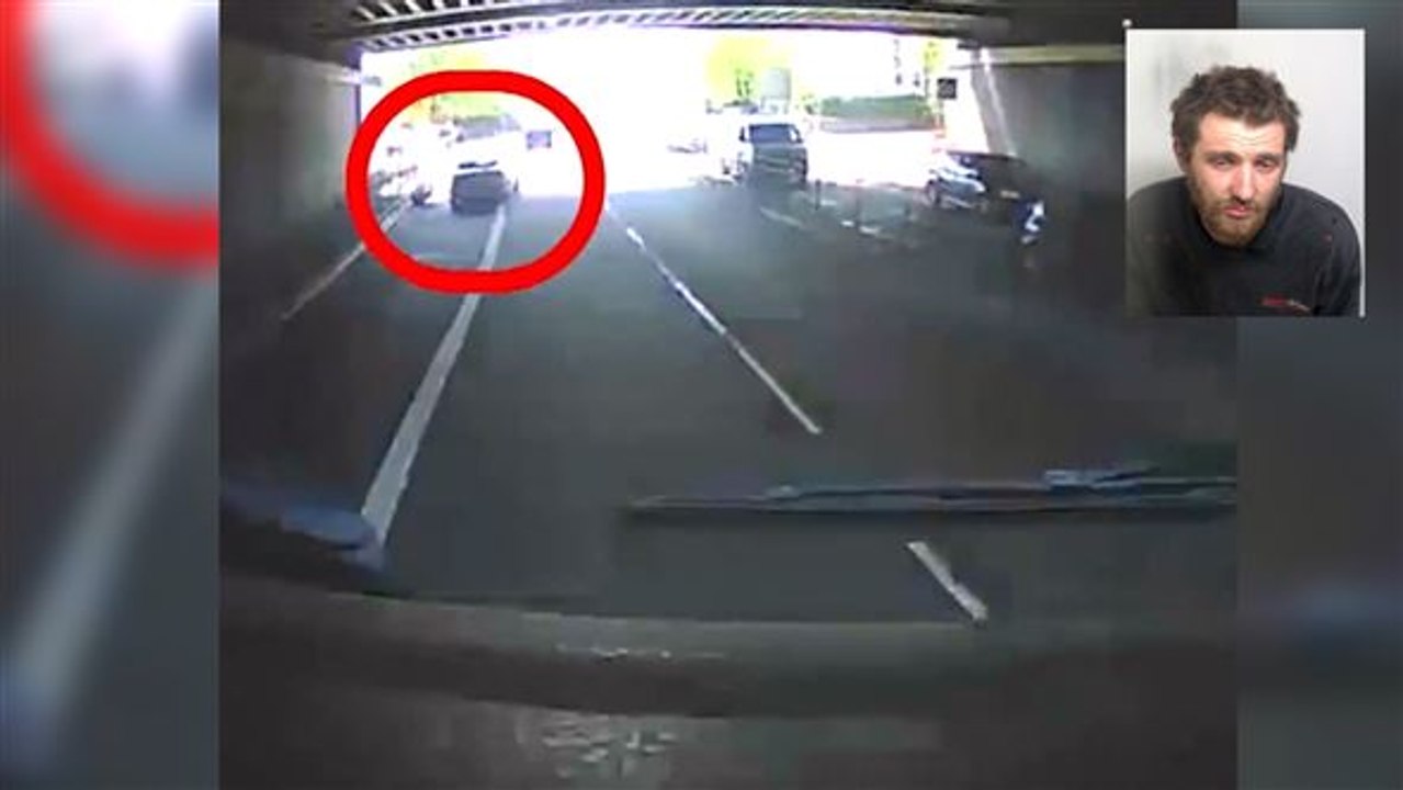 Schock-Unfall: Mann fährt Radfahrer absichtlich an