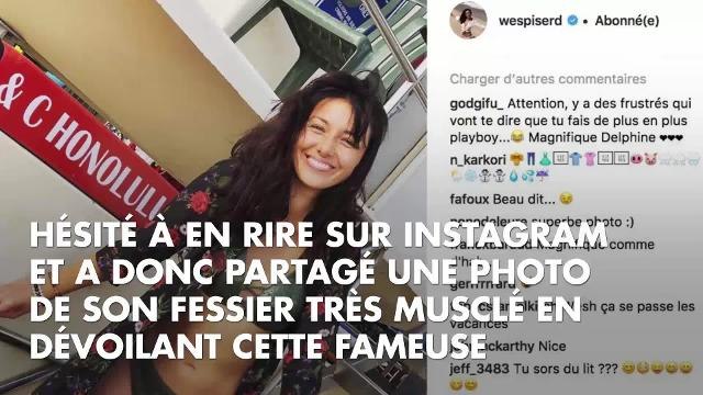 PHOTO. C'est chaud ! Delphine Wespiser montre ses fesses sur les réseaux sociaux