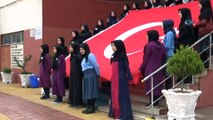 İmam Hatip Lisesi'nde Mehmetçiğe destek