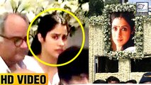 Jhanvi Kapoor Crying Terribly During Sridevi's Last Rites