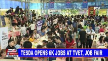 TESDA opens 6k jobs at TVET, job fair