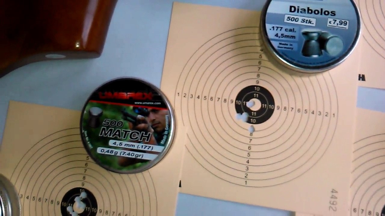 GSG WF600 Schussbild