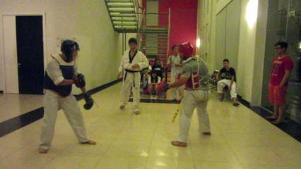 CLB Taekwondo ĐH Thăng Long thứ 5 27-10-2016 kỳ thi thăng cấp lần thứ 23 MVI_9432