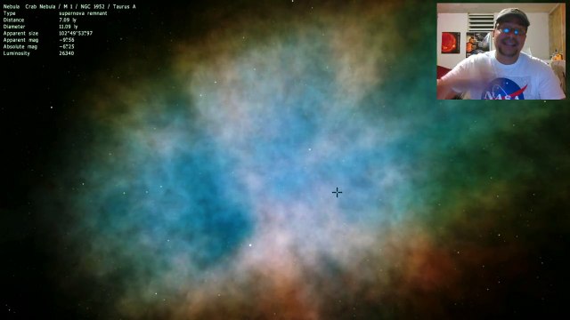 Viaje al Messier 1 - Nebulosa