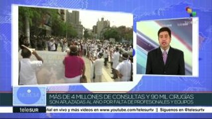 Paro médico en Perú contra la privatización y por aumento salarial