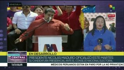 Venezuela: opositor Henri Falcón formalizó su candidatura presidencial