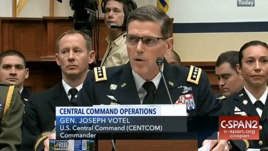 WATCH: U.S. CENTCOM Commander General Joseph Votel Calls Moscow 'Arsonist And Firefighter'