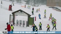 Dans les stations des Alpes du Sud, le froid tétanise les skieurs mais les conditions d'enneigement restent excellentes