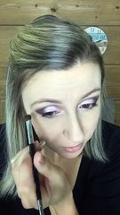 How To: Simple Pink and Purple Makeup Look
