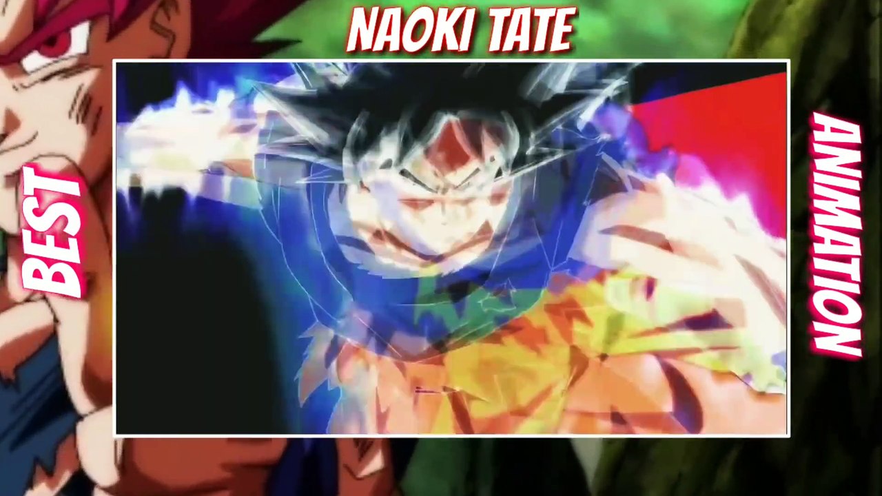 Naoki Tate best animation in Dragon Ball Super   Compilation