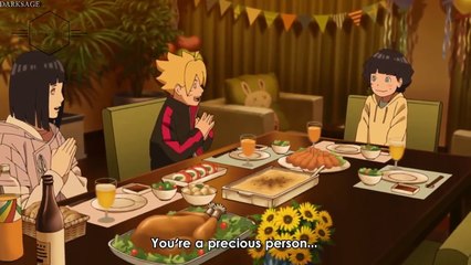 Boruto Talks about Minato Sarcastically and Complains about Hokage's Family - Himawari's Birthday