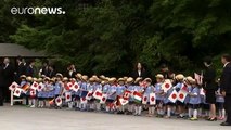 G7 leaders visit Japanese holy shrine ahead of summit