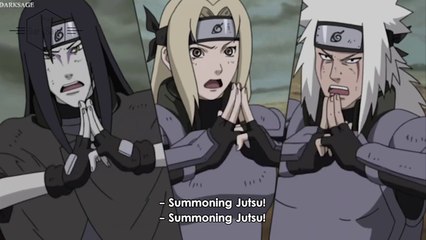 How Legendary Sannin Kills during 3rd Great Ninja War - Death Message of Nagato  Konan and Yahiko