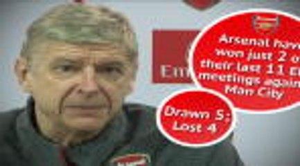 Arsenal v Man City in words and numbers