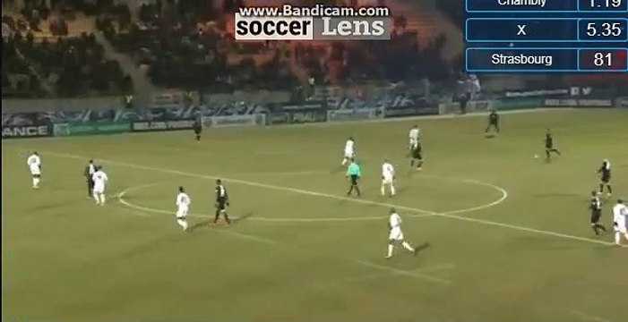 Lassana Doucoure Goal HD - Chambly 1-0 - Strasbourg 28.02.2018